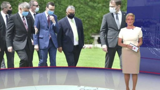 Premiéři zemí V4 v Lednici