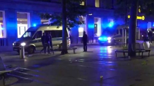 Víkendové výtržnosti ve Stuttgartu