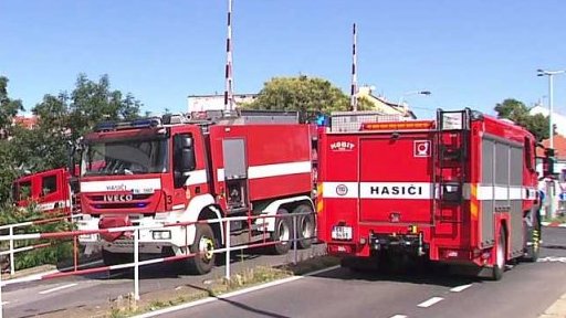 Výbuch a požár v Holešovicích