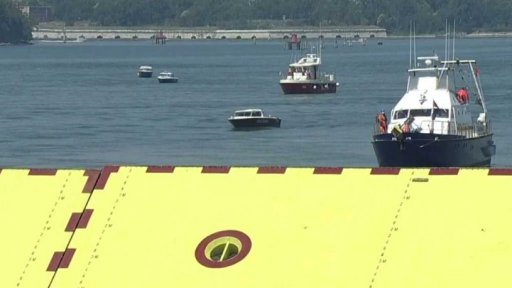 Bariéry proti záplavám v Benátkách