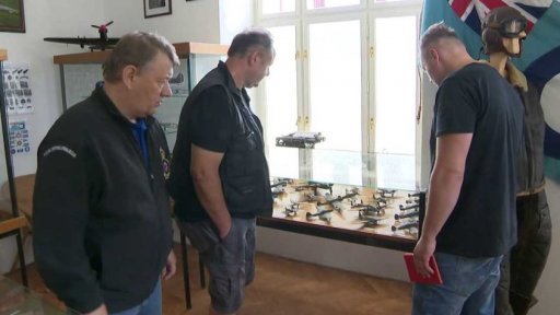 Výstava o letcích RAF