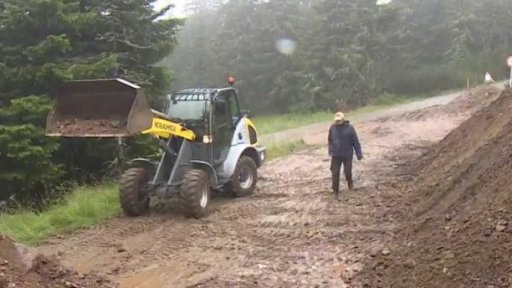 Oprava horského chodníku