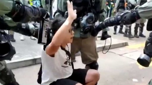 Zatýkání v Hongkongu