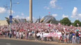 Demonstrace a napětí v Bělorusku