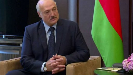 Putinova podpora Lukašenkova režimu