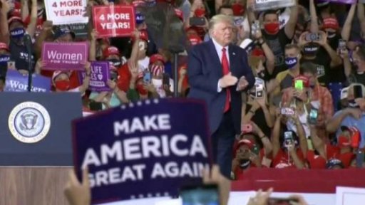 Cesty prezidentských kandidátů po USA