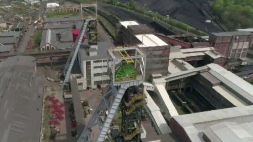 Uzavření černouhelného dolu ve Slezsku