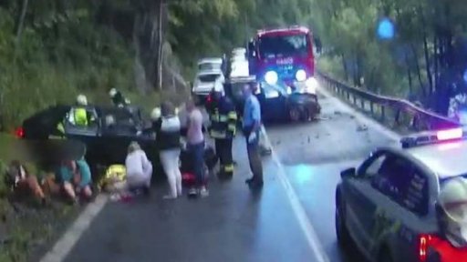 Tragické nehody na silnicích