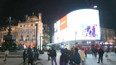 Piccadily Circus v době pandemie
