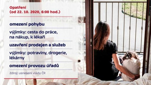 Omezení obchodů, služeb a pohybu