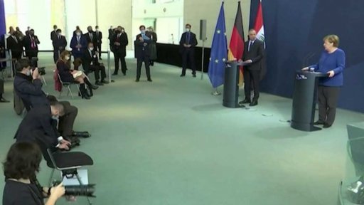 Pomoc německé armády zasaženým zemím