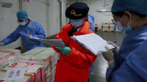 Testování zboží na koronavirus