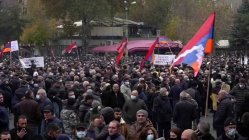 Protesty v Arménii