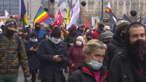 Demonstrace v Polsku