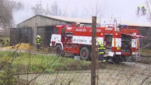 Požár drůbežárny