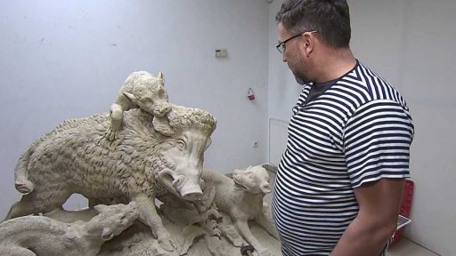 Oprava vzácných soch v Šilheřovicích