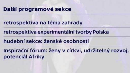 Program festivalu v Jihlavě