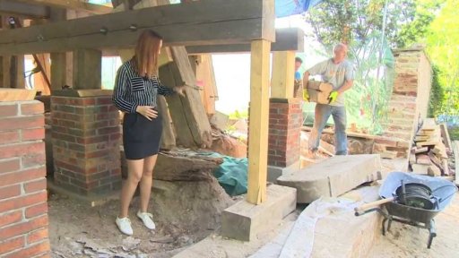 Stěhování historické dřevěné zvonice