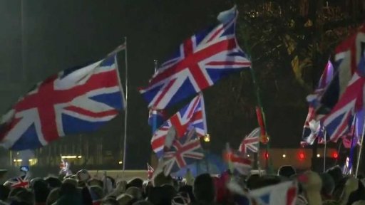 Evropa: Velká Británie oslavuje vystoupení z EU