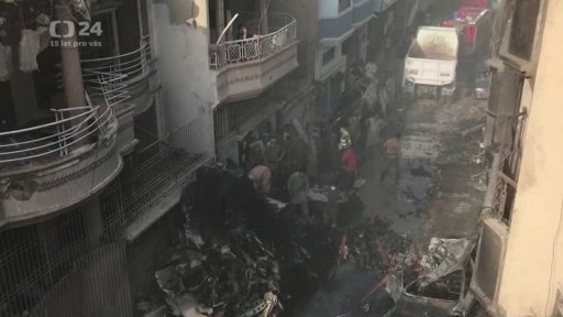 Katastrofa: Letecké neštěstí v Karáčí