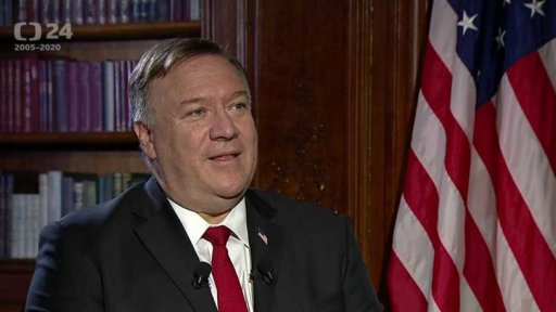 Rozhovor Martina Řezníčka s americkým ministrem zahraničí Mikem Pompeem