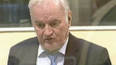 Reportáž dne: Radko Mladić před mezinárodním tribunálem v Haagu