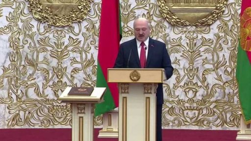 Reportáž dne: Lukašenkova inaugurace