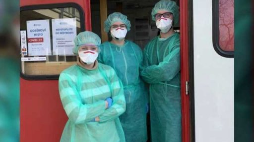 Místo olympiády odebírání vzorků