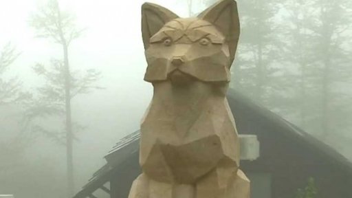 Sochy ohrožených zvířat na Pustevnách