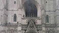 V Nantes ve Francii hoří katedrála