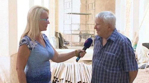 Dostavba kostela v Mariánské Týnici