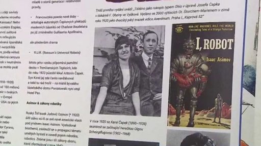 100 let Čapkovy hry R.U.R.