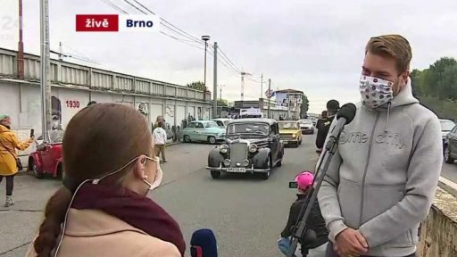 Historické vozy na Masarykově okruhu