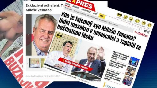 Politici na titulních stranách bulváru