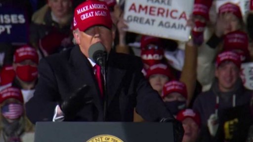 Donald Trump odmítá, že by prohrál