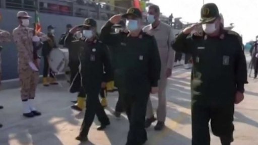 Revoluční gardy představily novou loď