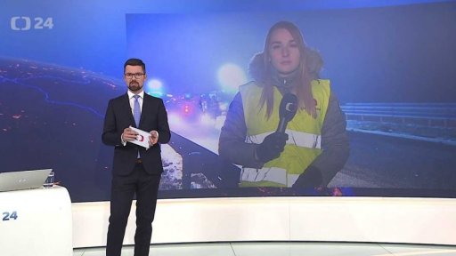 Hromadná nehoda uzavřela D1