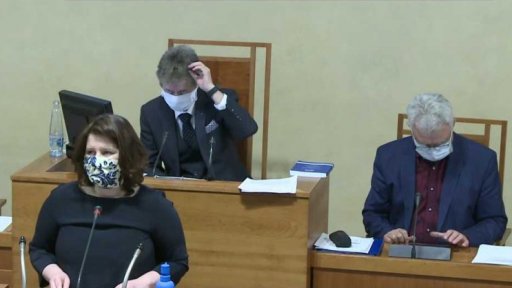 Jednání Senátu PČR