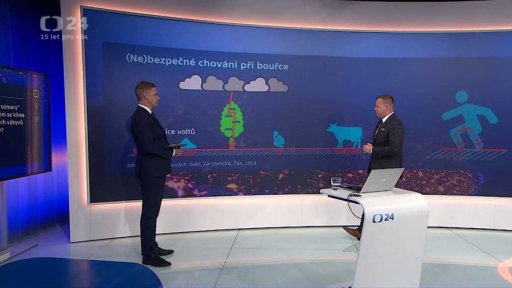 Jak se chovat při bouři