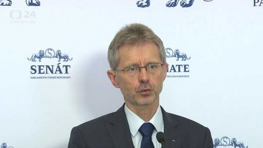 Tisková konference předsedy Senátu PČR