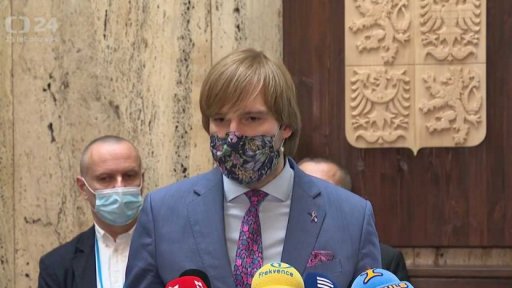 Tisková konference ministra zdravotnictví