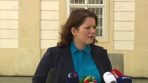 TK ministryně práce a sociálních věcí Jany Maláčové (ČSSD)