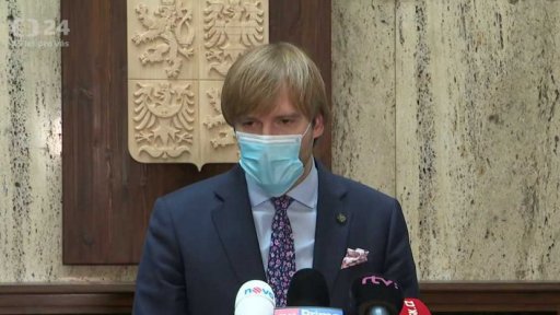 Tisková konference ministerstva zdravotnictví