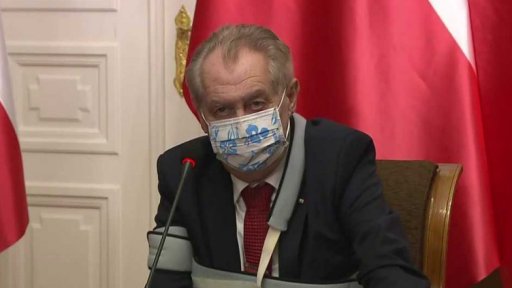 Miloš Zeman přijal polského prezidenta
