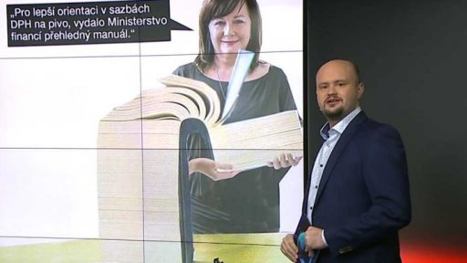 Karikatura: sazby DPH na pivo