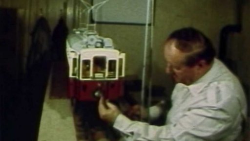 Zmenšený model tramvaje z roku 1912 (1988)