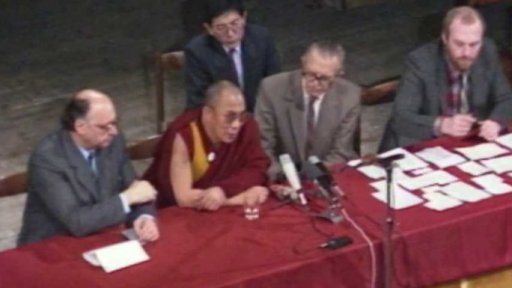 Setkání herců a studentů s tibetským dalajlámou (1990)