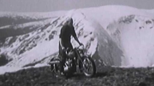 Na motocyklu na Sněžku (1953)