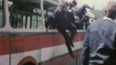 Nácvik evakuace lidí z autobusu (1981)