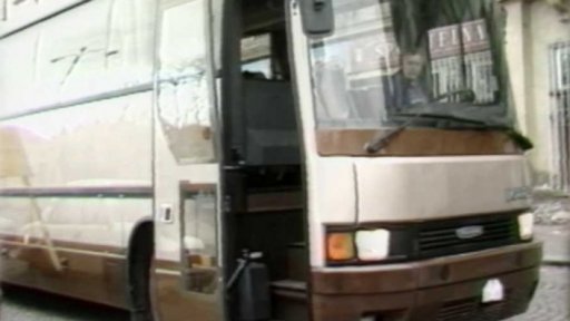 Zkušební jízdy nových luxusních autobusů (1989)